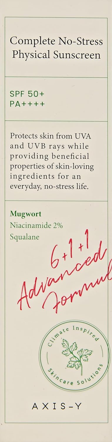 AXIS - Y Complete No-Stress Physical Sunscreen (V3)- 50ml