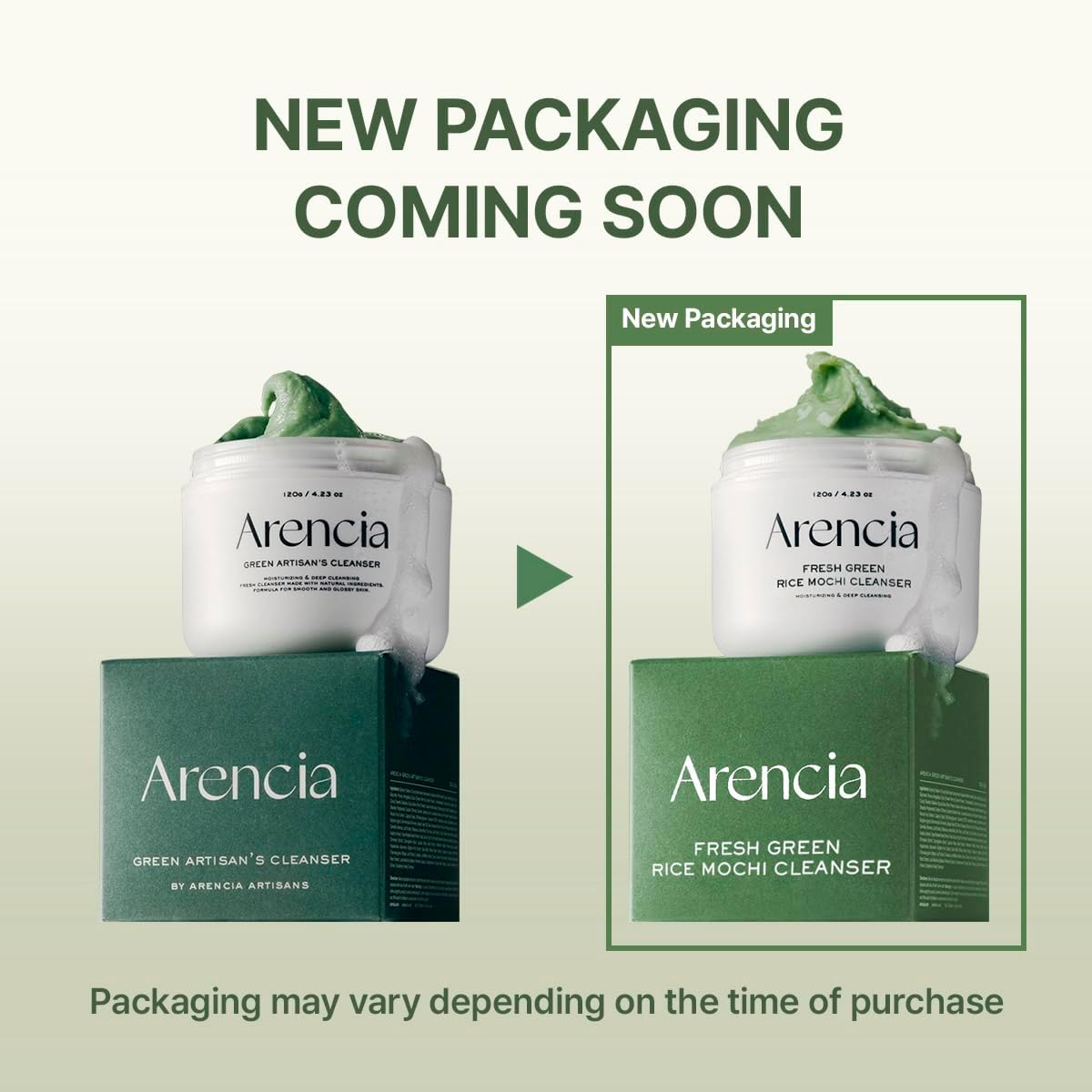 Arencia – Fresh Green Cleanser 120g
