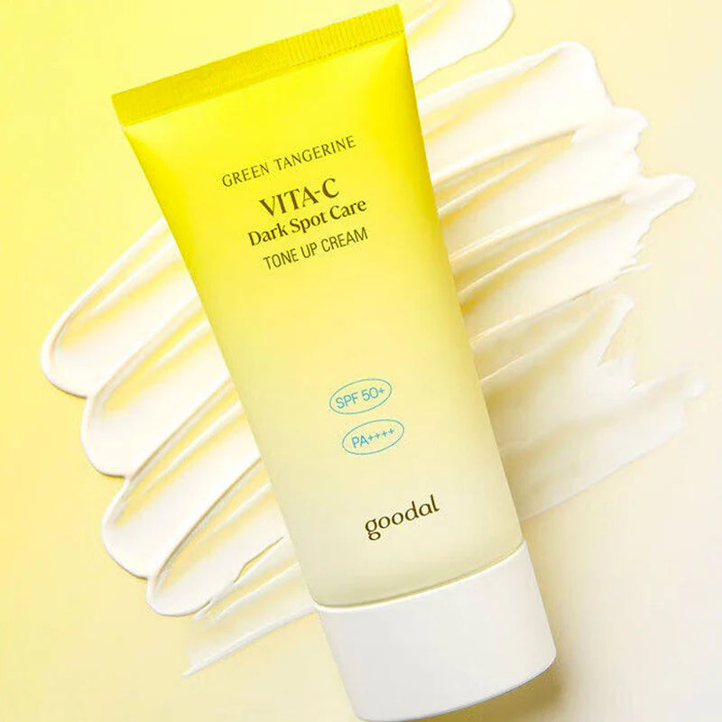 Goodal Green Tangerine Vita-C Dark Spot Care Tone Up Cream SPF 50+ PA++++