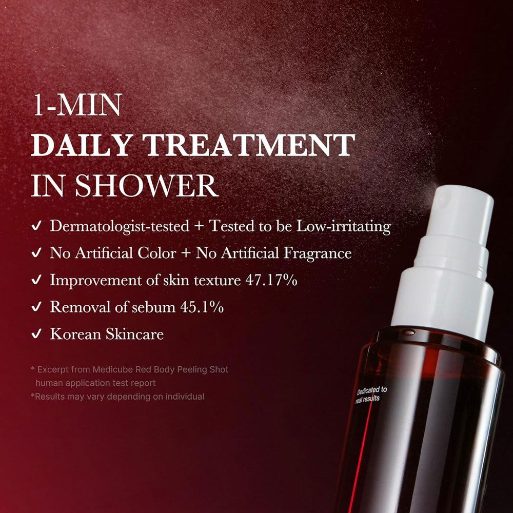 Medicube Red Acne Body Peeling Shot 110g