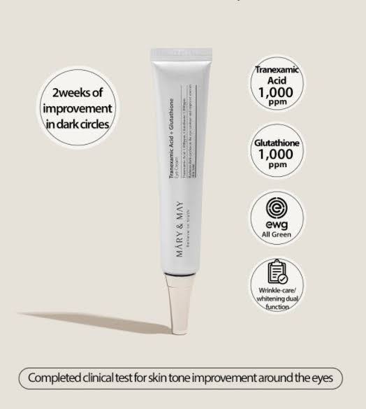 Mary & May Tranexamic Acid + Glutathion Eye Cream