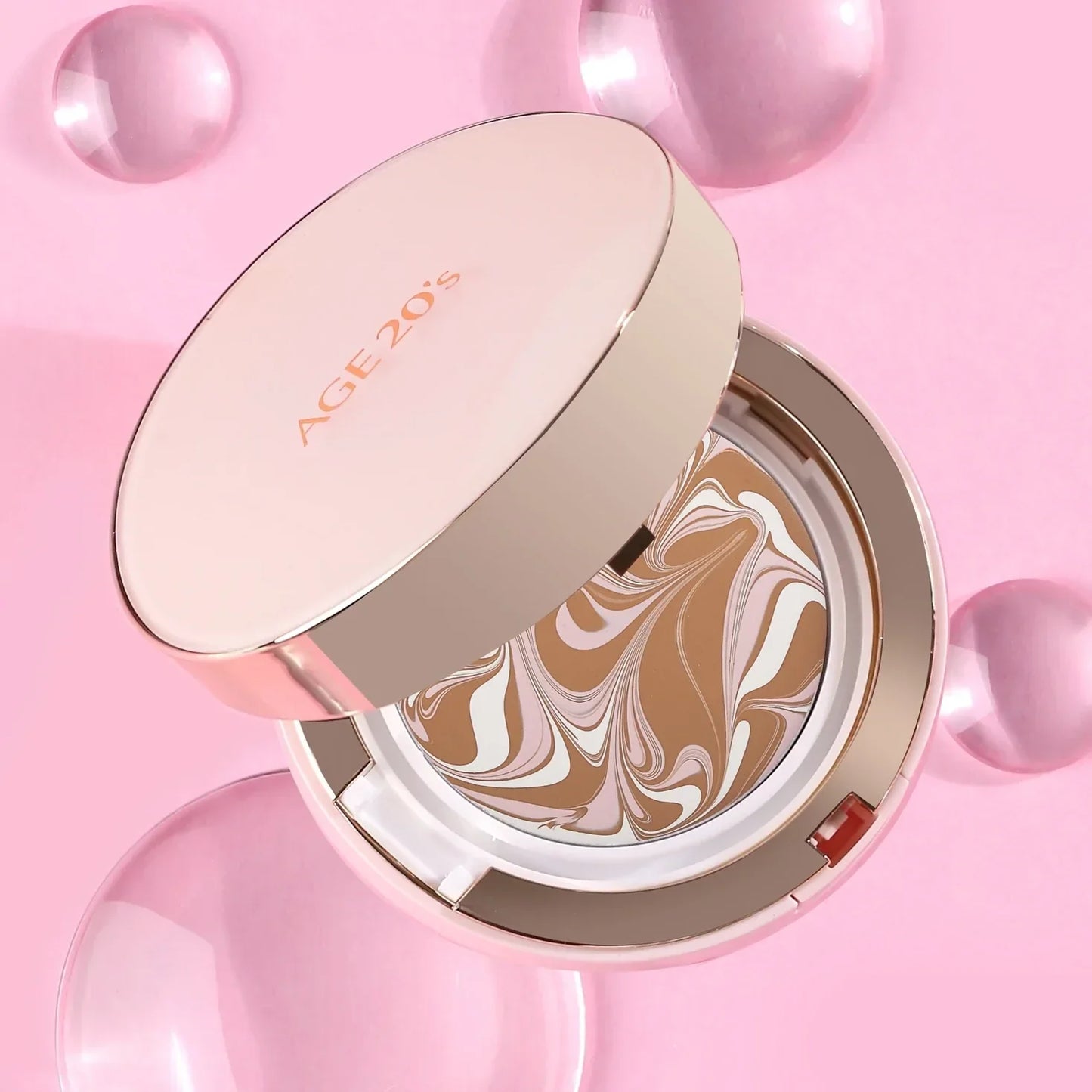 AGE 20's - Signature Essence Cover Pact Moisture SPF 50+ PA+++ ( 21 LIGHT BEIGE)