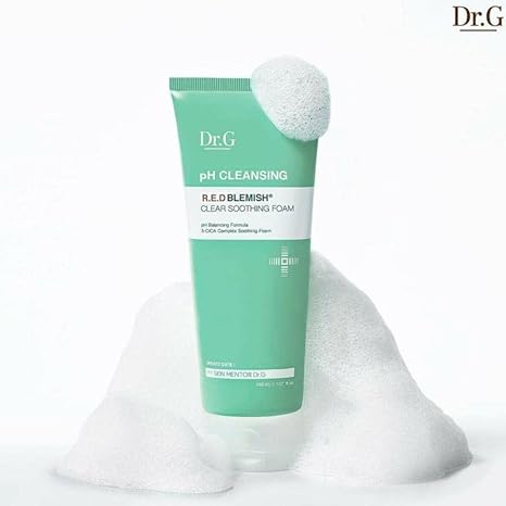 Dr.G - pH Cleansing Red Blemish Clear Soothing Foam 200ml /  6.76fl.oz