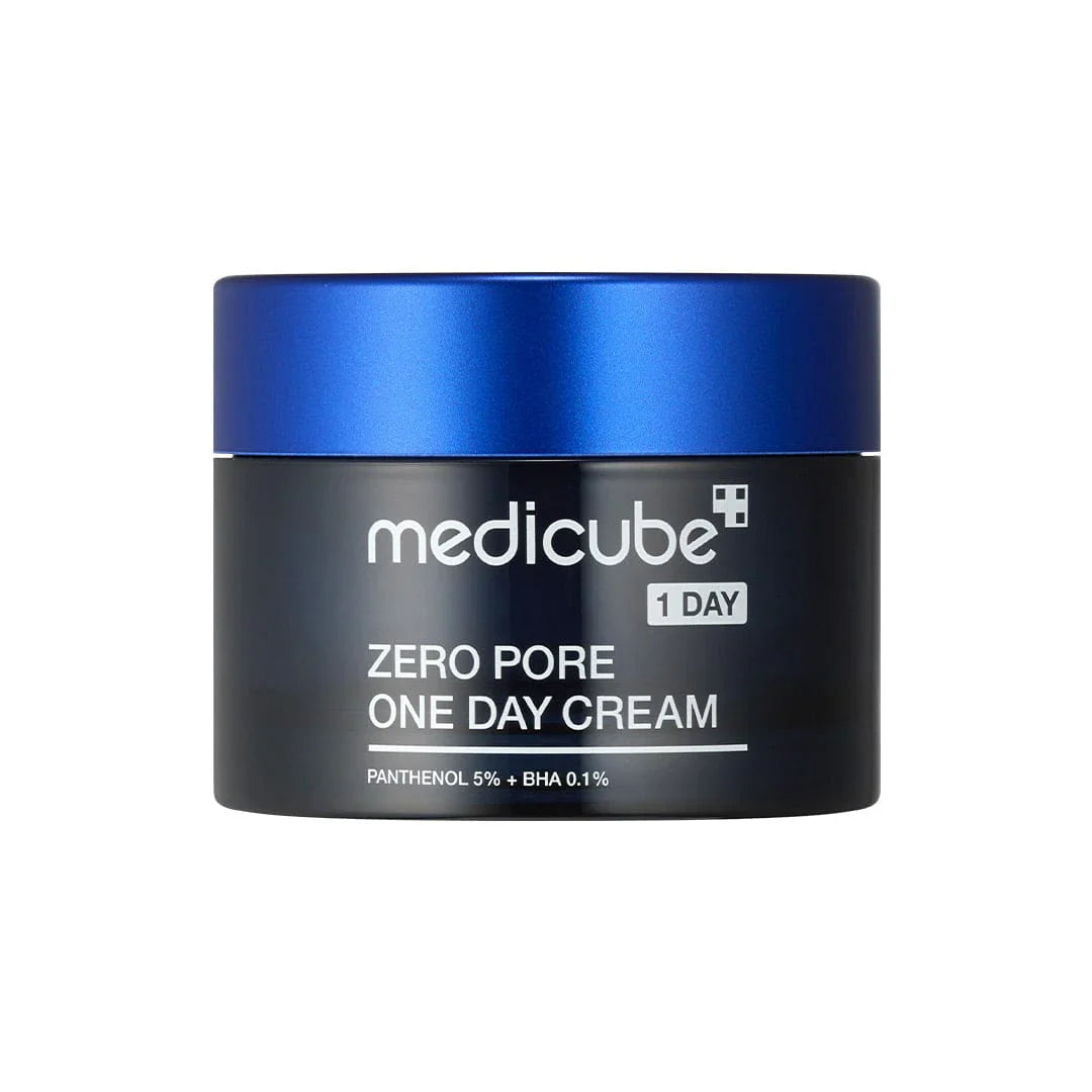 "Medicube Zero Pore One Day Cream 50mL – Pore tightening moisturizer for oily and combination skin | Kobliss Pakistan"