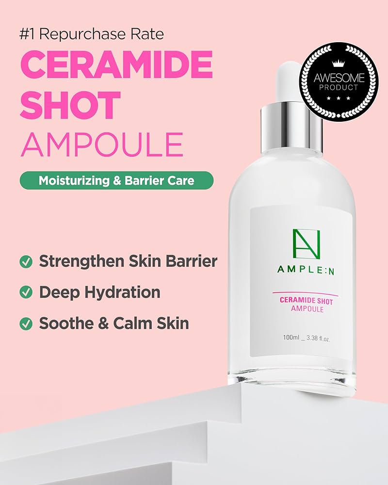 [AMPLE:N] Ceramide Shot Ampoule 3.38 fl. oz. (100ml)