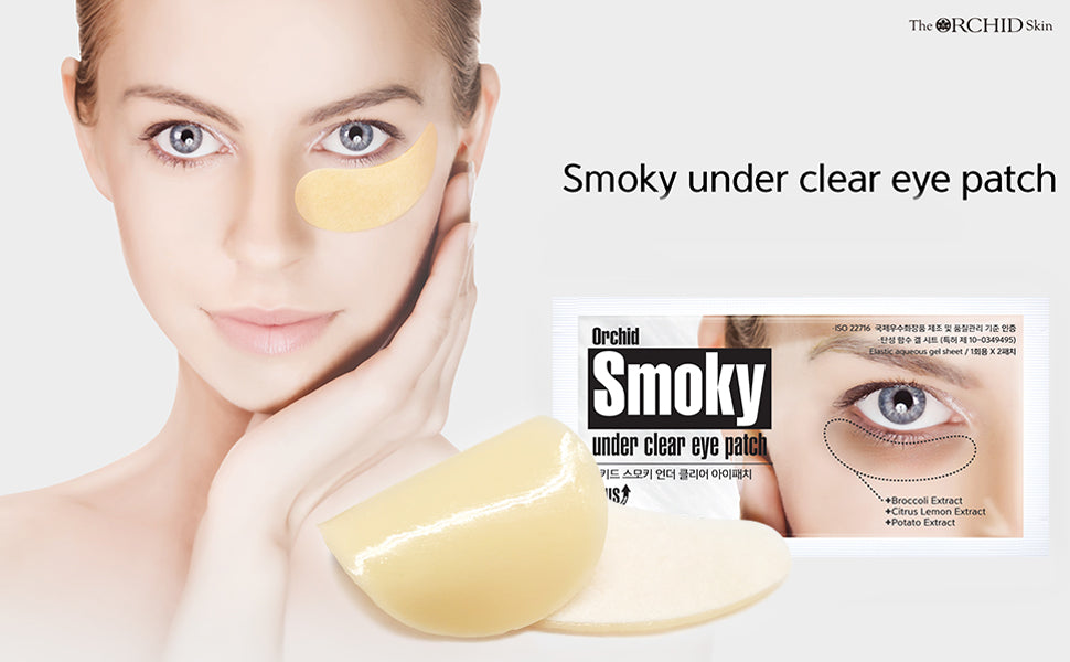 [The Orchid Skin] Smoky Under Clear Eye Patch 1pack(10patches)