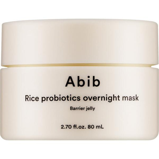 Abib Rice Probiotics Overnight Mask Barrier Jelly 80ml