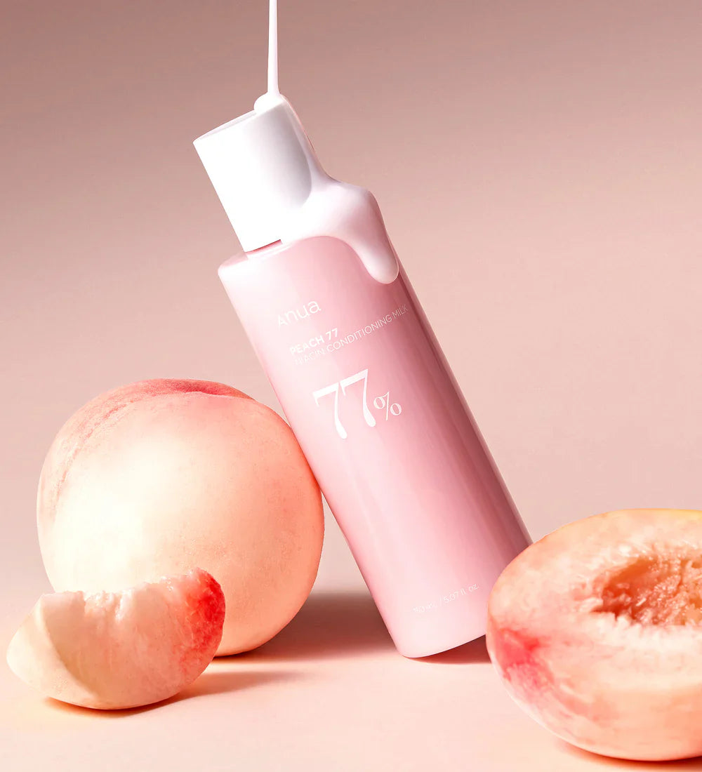 Anua Peach 77 Niacin Conditioning Milk 150ml – Lightweight Hydrating & Brightening Lotion with 77% Peach Extract & Niacinamide – Korean Skincare in Pakistan