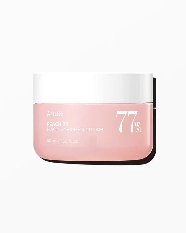 Anua Peach 77 Niacin Enriched Cream 50ml – Brightening & Hydrating Face Cream with 77% Peach Extract & Niacinamide for Glowing Skin – Korean Skincare in Pakistan