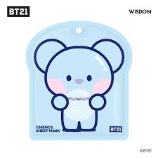 BT21 Minini KOYA Essence Sheet Mask available in Pakistan – nourishing and hydrating Korean skincare product.