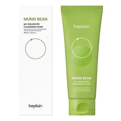Beplain – Mung Bean Greenful pH balanced Cleansing Foam 80ml