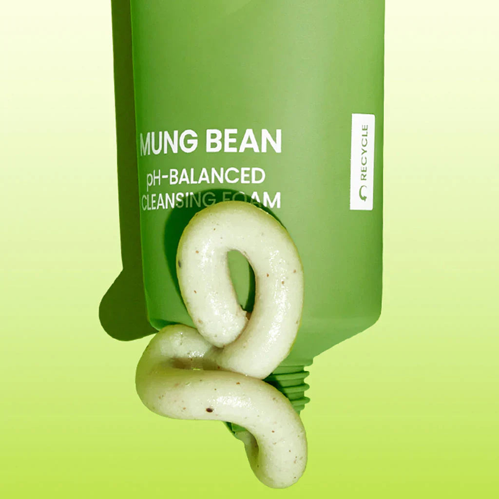 Beplain – Mung Bean Greenful pH balanced Cleansing Foam 80ml