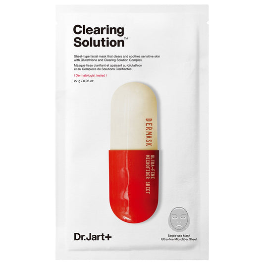 Dr. Jart+ Dermask Micro Jet Clearing Solution Mask Sheet 27g - Korean Skincare for Acne in Pakistan