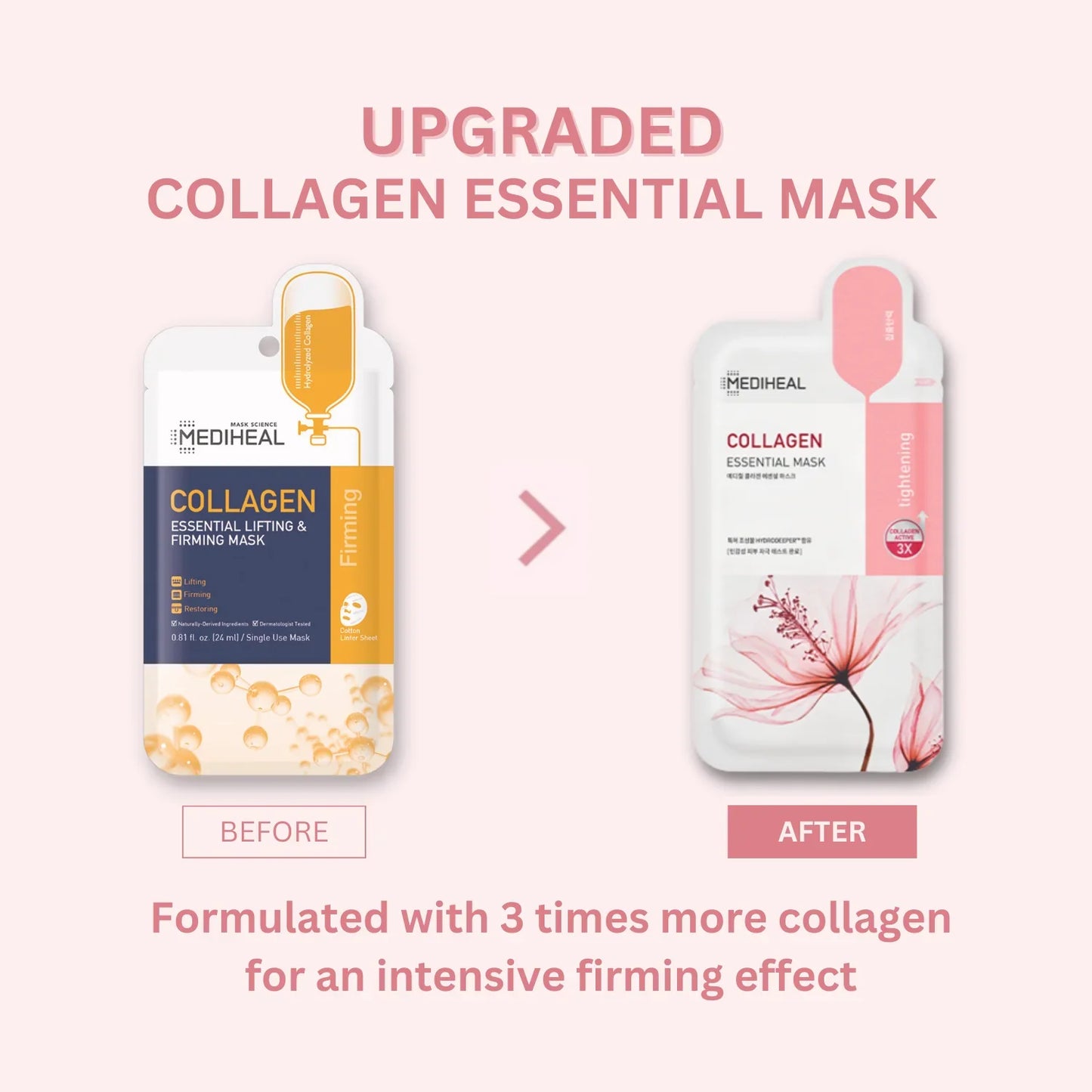 MEDIHEAL - Collagen Essential Beauty Mask 24ml (Tightening)