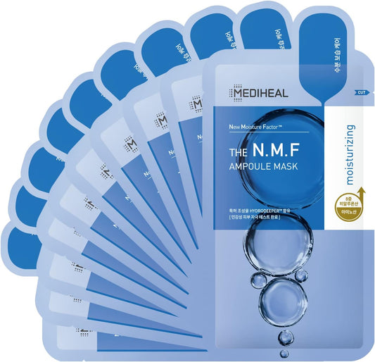 MEDIHEAL The N.M.F Ampoule Mask 22ml – Hydrating and moisturizing Korean sheet mask for dry skin in Pakistan
