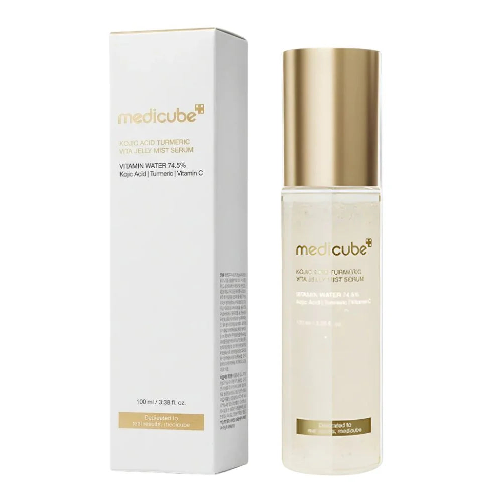 Medicube Kojic Acid Turmeric Jelly Mist Serum 100ml with box