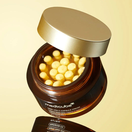 Medicube Deep Vita C Capsule Cream 55g – Brightening and anti-aging Korean moisturizer in Pakistan.