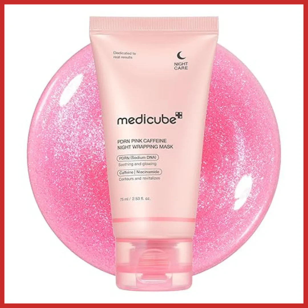Medicube PDRN Pink Caffeine Night Wrapping Mask 75ml