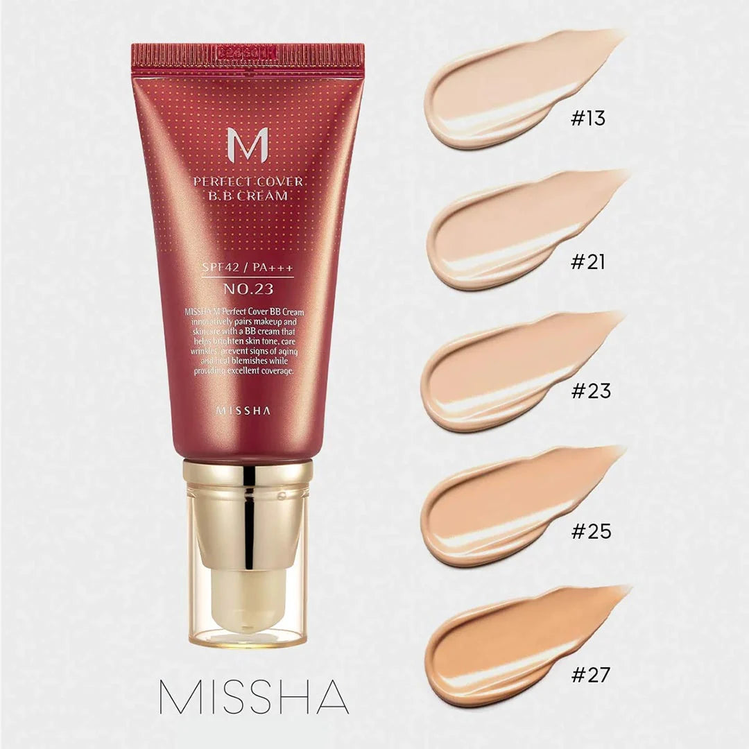 MISSHA - M Perfect Cover BB Cream SPF 42 PA+++ 50ml Color 23