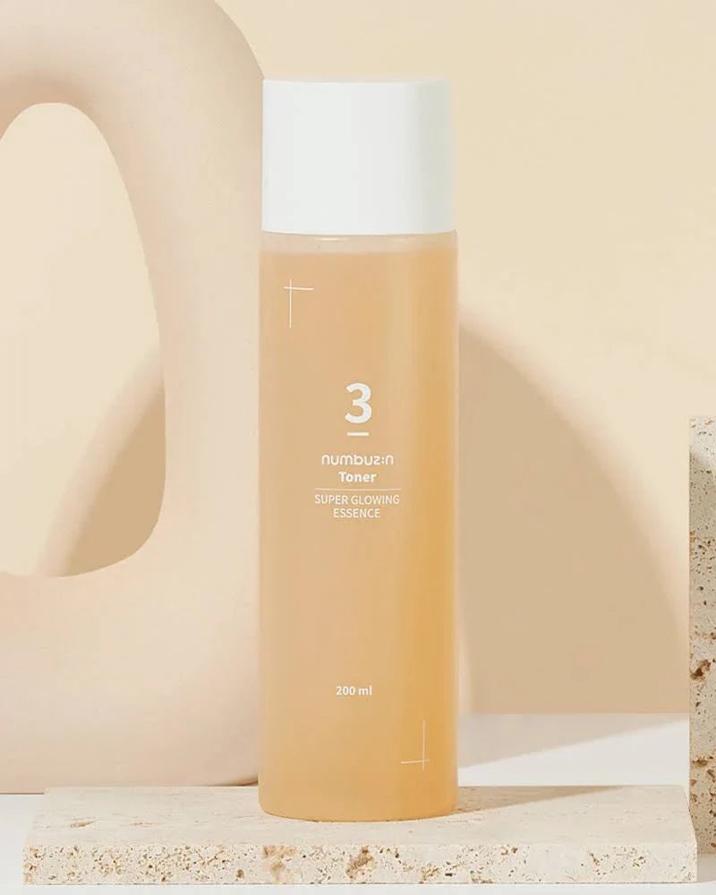 Numbuzin No.3 Super Glowing Essence Toner 200ml