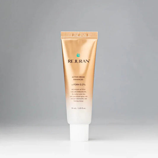 Rejuran Active Cream Enhanced c-PDRN 0.2% 50ml – premium Korean rejuvenating and anti-aging face cream for deep hydration, skin repair, brightening, and collagen boosting – available online in Pakistan at Kobliss.pk, authentic Korean skincare.