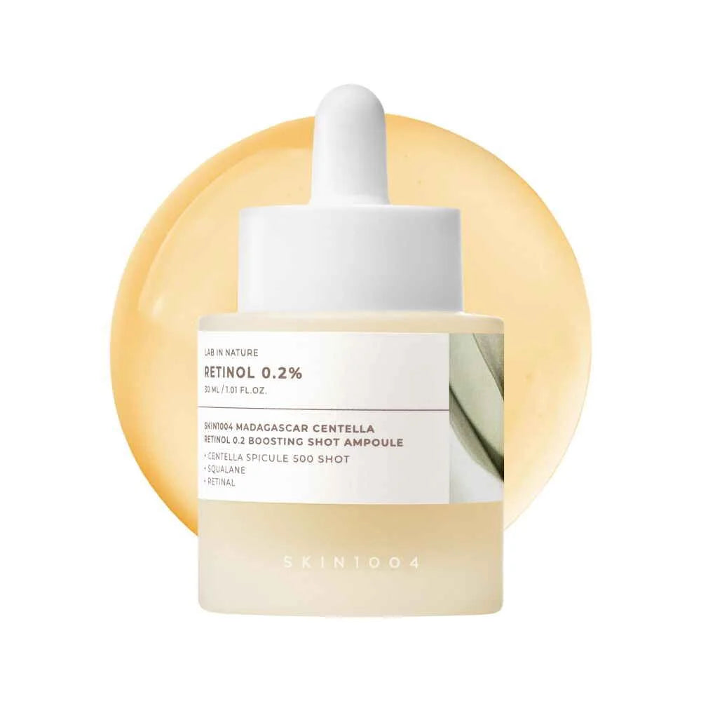 SKIN1004 Madagascar Centella Retinol 0.2% Boosting Shot Ampoule 30ml