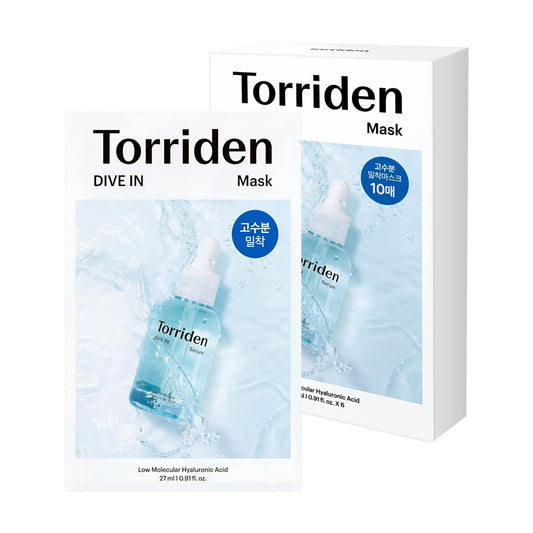 "Torriden Dive-in Low Molecule Hyaluronic Acid Mask – Hydrating Korean Sheet Mask with Hyaluronic Acid for Dry & Dehydrated Skin in Pakistan"