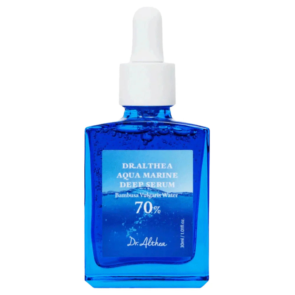 Dr. Althea Aqua Marine Deep Serum 30ml hydrating Korean serum with bamboo water and hyaluronic acid for dry and sensitive skin | Original Korean skincare Pakistan