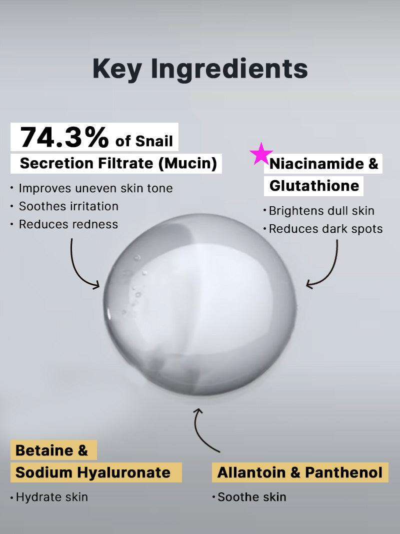 COSRX - Advanced Snail Radiance Dual Essence 80ml