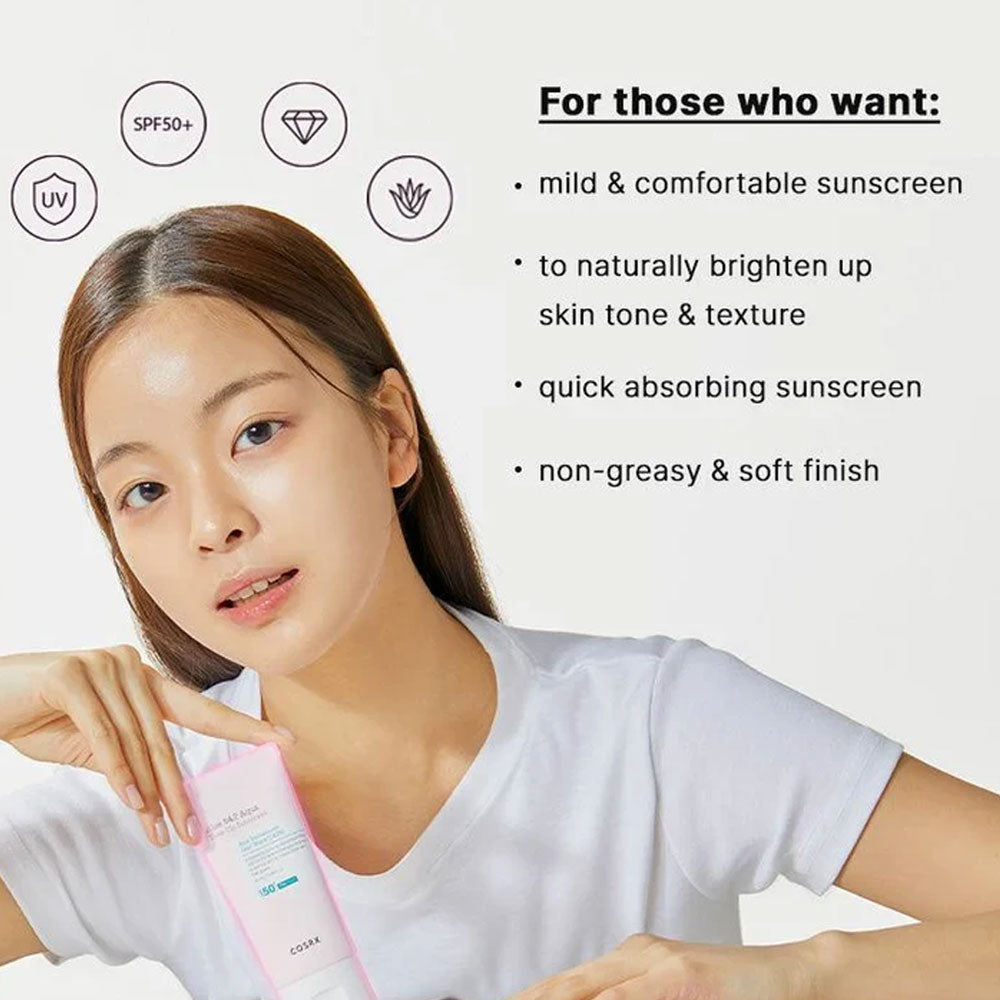 COSRX Aloe 54.2 Aqua Tone-Up Sunscreen 50ml