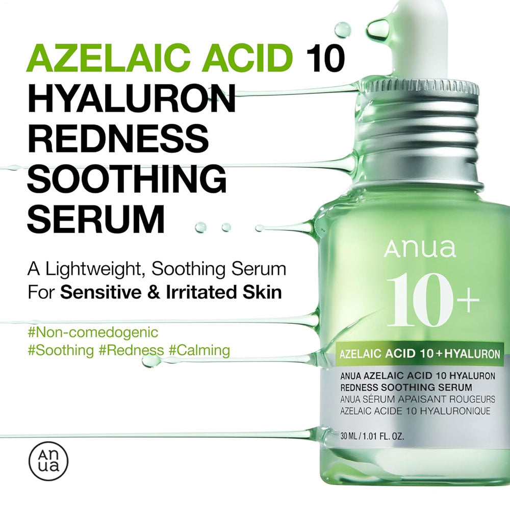 Anua-Azelaic Acid 10 Hyaluron Redness Soothing Serum 30ml