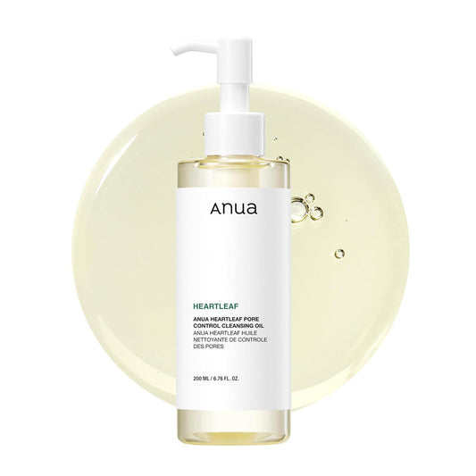 Anua Heartleaf Pore Control Cleansing Oil 200ml – Korean cleansing oil for blackheads, pores, and oily skin in Pakistan