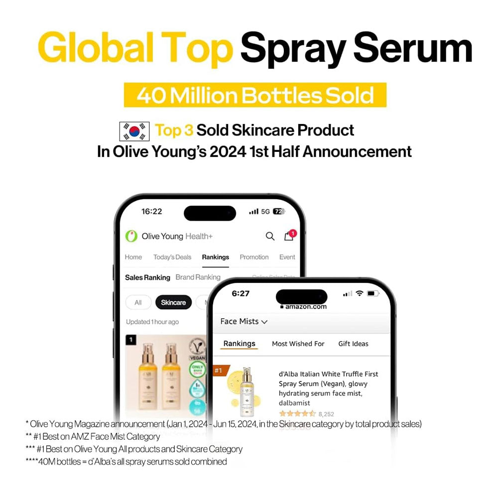 d'Alba White Truffle First Spray Serum 100mL