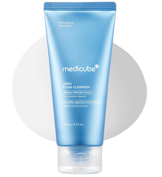"Medicube Zero Foam Cleanser 120g – Pore cleansing foam face wash for oily & acne-prone skin | Kobliss Pakistan"