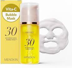 MENOKIN Bright 30 Seconds Quick Bubble Mask 95ml
