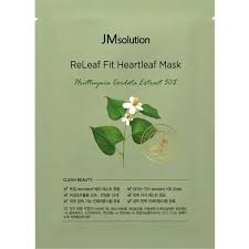 JM Solution Relief Fit Heartleaf Houttuynia Cordata Mask