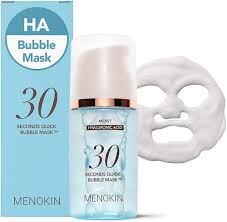 MENOKIN Moist Hyaluronic Acid 30 Seconds Quick Bubble Mask 95ml