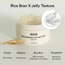 Abib Rice Probiotics Overnight Mask Barrier Jelly 80ml