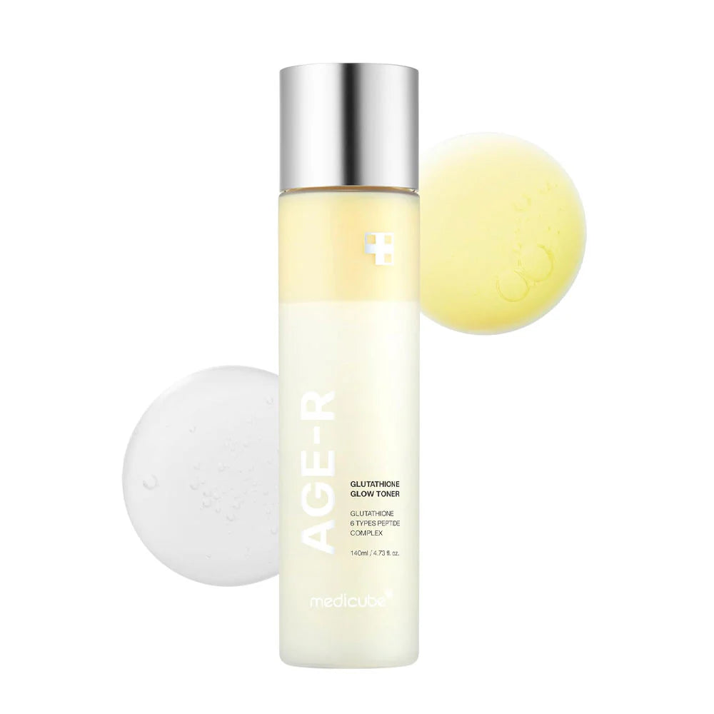Medicube AGE-R Glutathione Glow Toner 140ml – Korean brightening and anti-aging toner for radiant skin in Pakistan