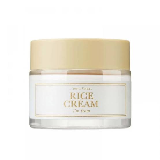 I'm From Rice Cream 50g - Vegan face moisturizer with 41% rice bran ceramide, brightens skin, controls sebum, Korean skincare available in Pakistan