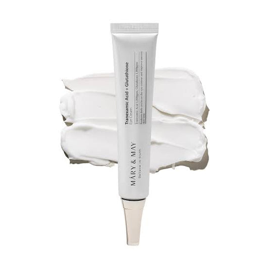 "Mary & May Tranexamic Acid + Glutathione Eye Cream 30g – Brightening Korean Eye Cream for Dark Circles and Pigmentation in Pakistan"