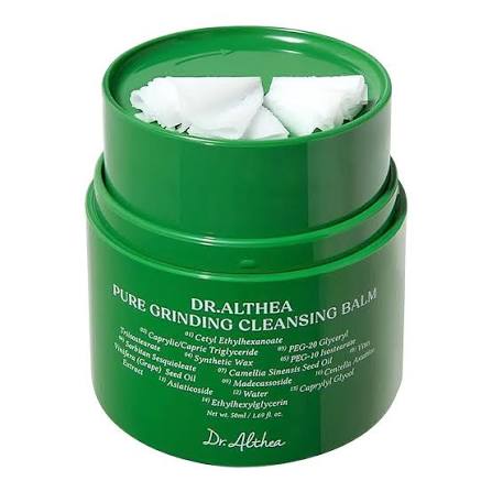 Dr. Althea Pure Grinding Cleansing Balm 50ml Korean cleansing balm with hygienic grinder for makeup and sunscreen removal | Original Korean skincare Pakistan
