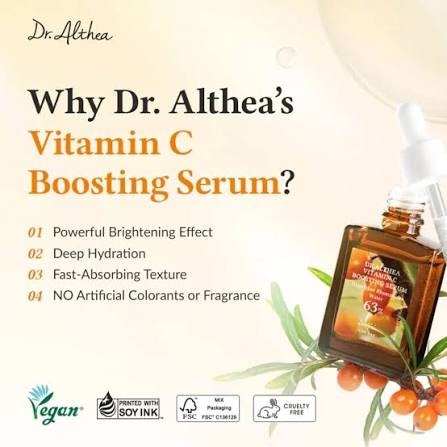 Dr. Althea Vitamin C Boosting Serum 63%  30ml