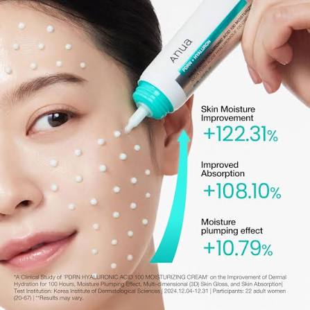 Anua PDRN + Hyaluronic Acid 100 Moisturizing Cream 60ml