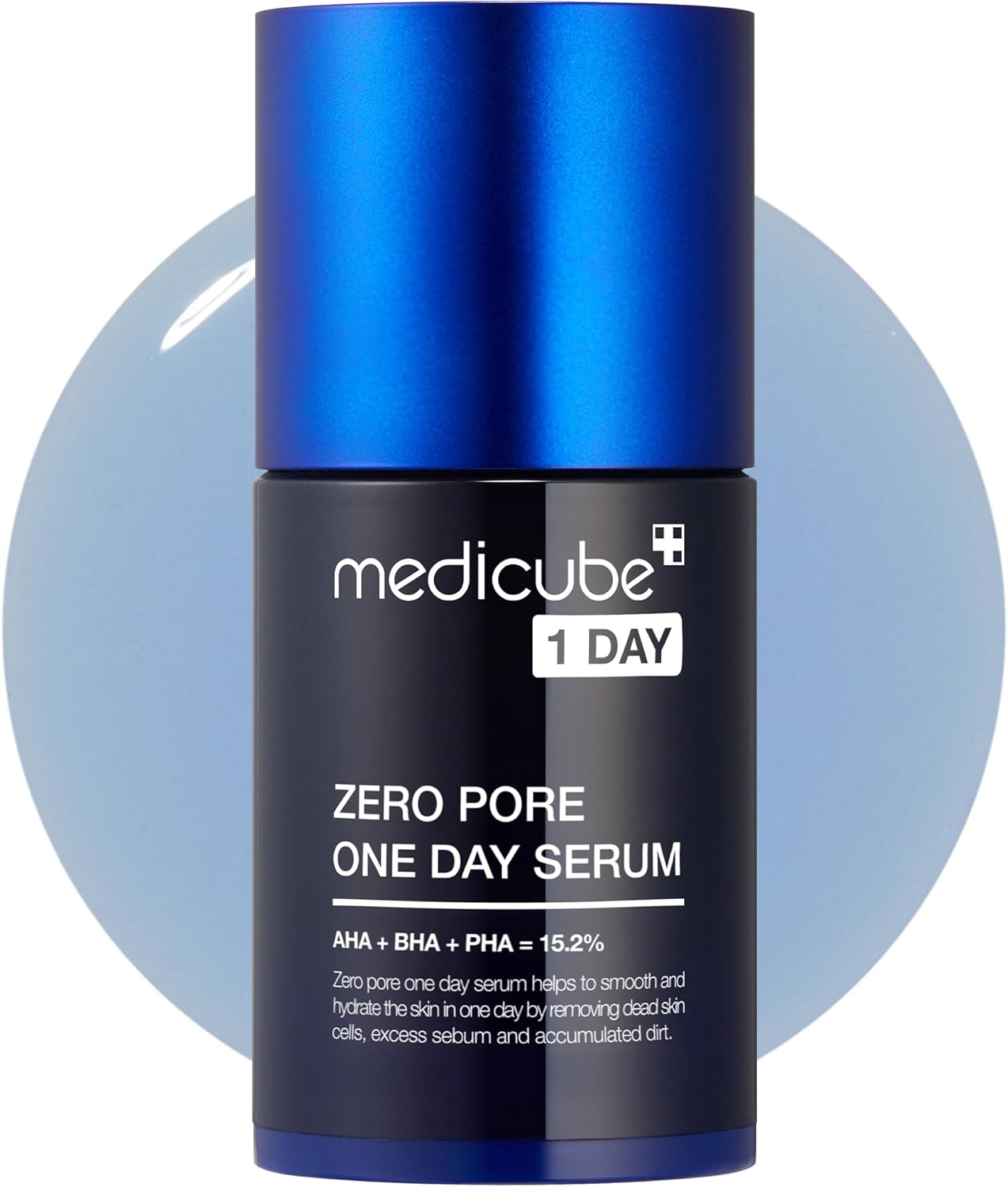 Buy Medicube Zero Pore One-Day Serum at Kobliss – Korean pore tightening serum with AHA, BHA and Niacinamide for oily skin and enlarged pores in Pakistan