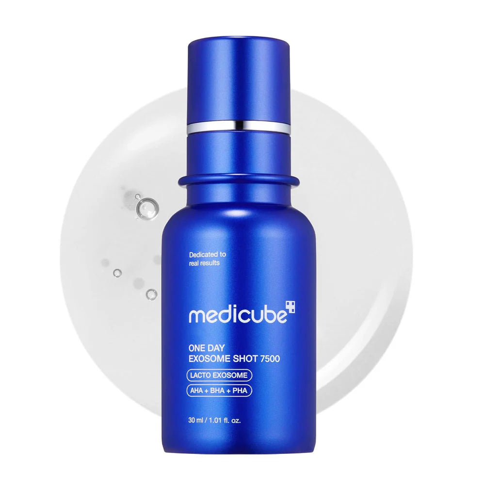 Medicube One Day Exosome Shot Pore Ampoule 7500 30ml – Korean pore refining serum for smoother and firmer skin in Pakistan