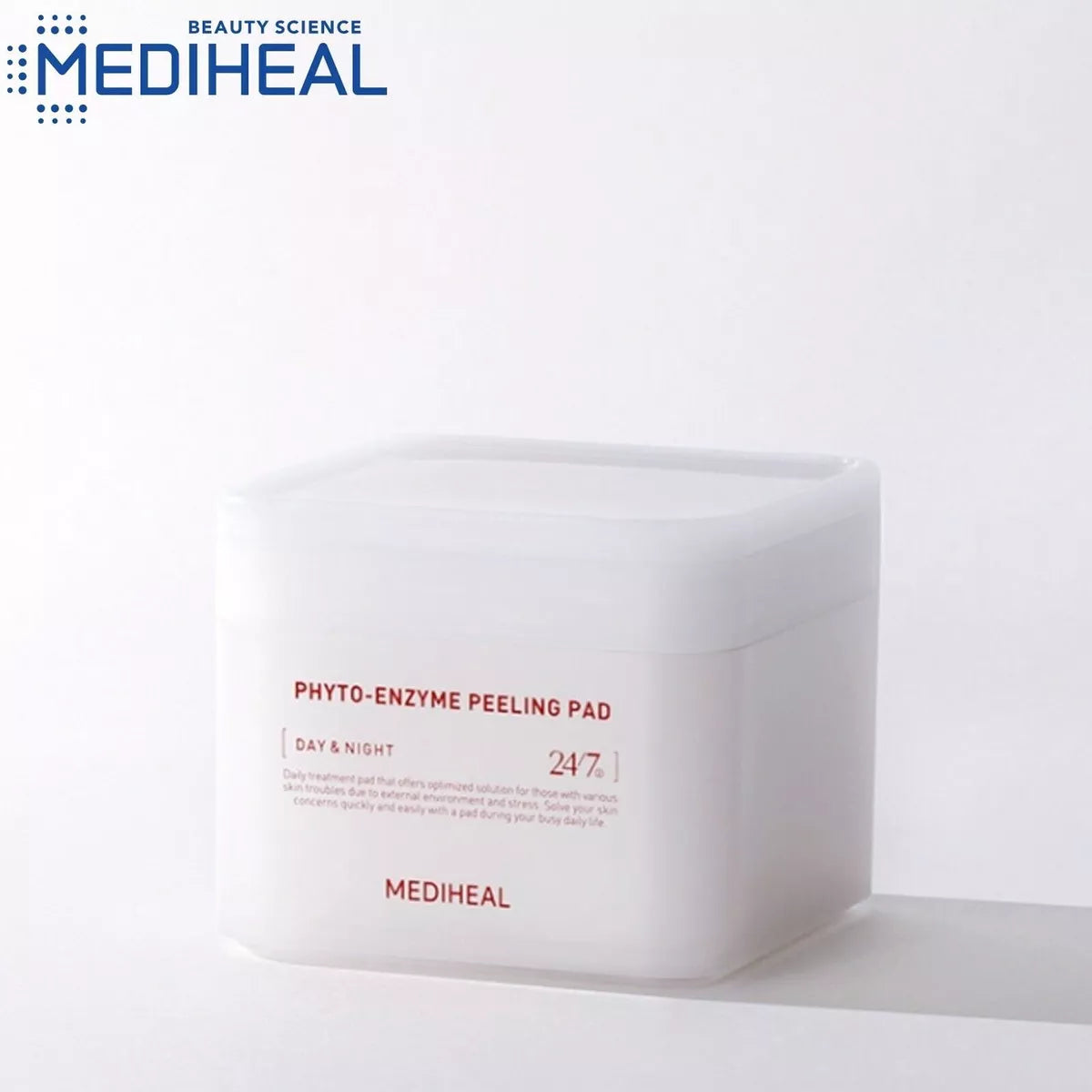 MEDIHEAL Phyto-enzyme Peeling Pads - Korean skincare exfoliating pads for smooth, radiant skin, available in Pakistan.