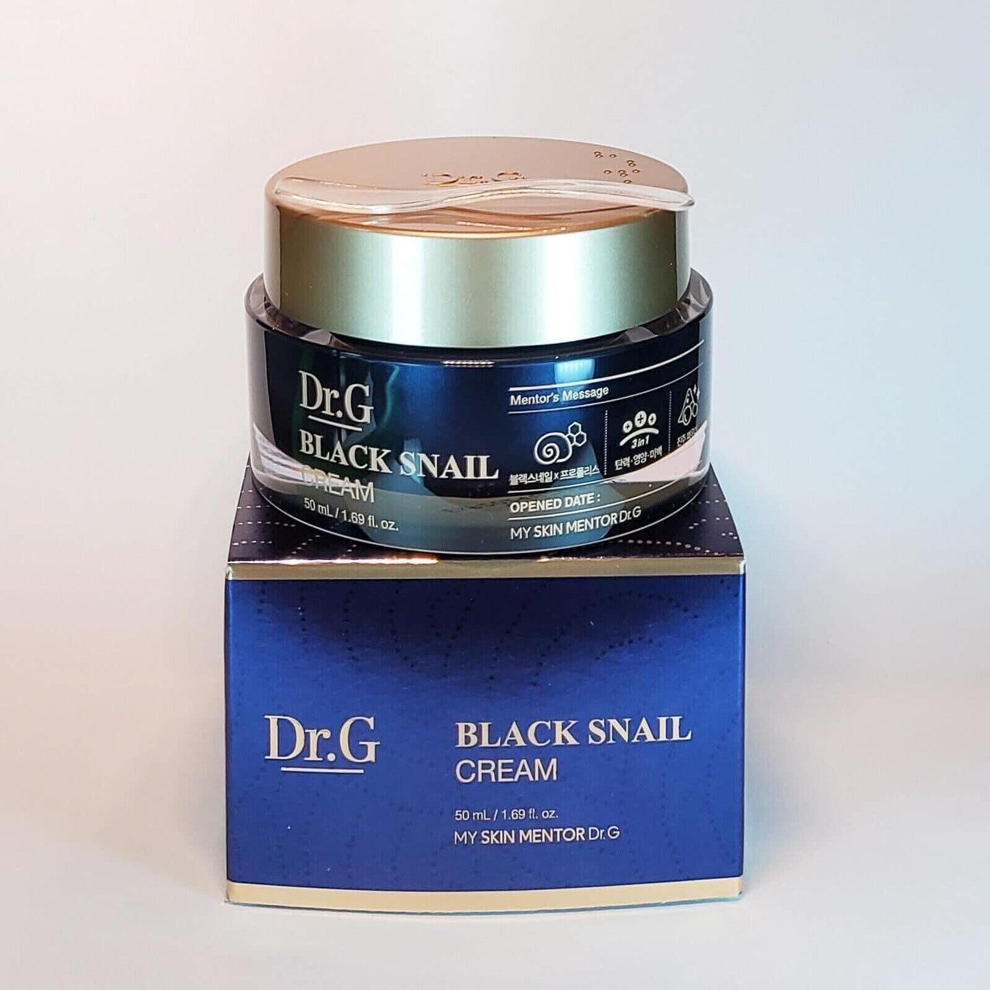 Dr. G Black Snail Cream 50ml - Intense Hydration and Anti-Aging Cream - Available in Pakistan.