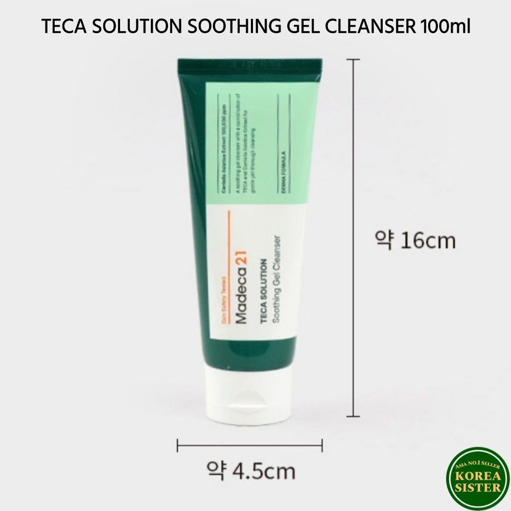 MADECA21 TECA SOLUTION Soothing Gel Cleanser 100ml