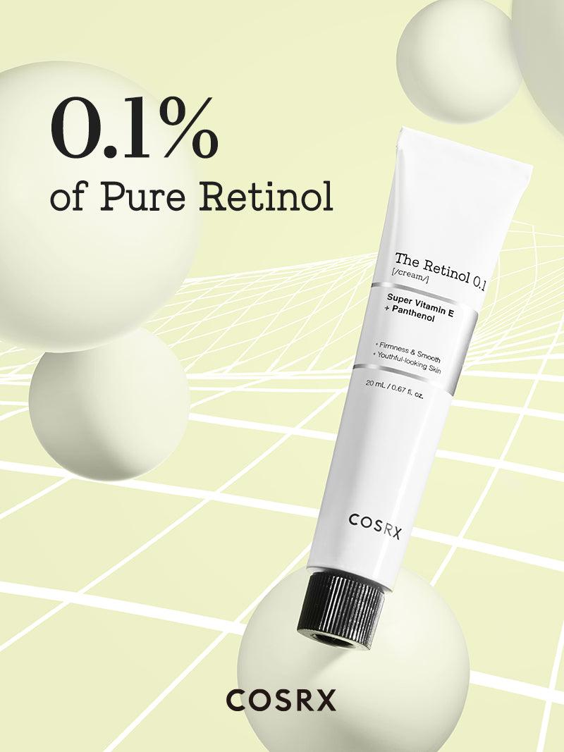 Cosrx – The Retinol 0.1 Super Vitamin E +Panthenol Cream 20ml